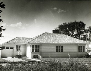 South elevation, 1938